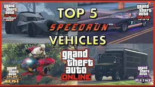 Top 5 Vehicles to Speedrun GTA Online