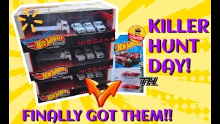 One of my best hunting days! Hot Wheels Dioramas and a Super Treasure Hunt!