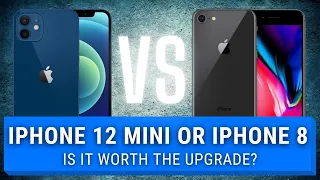 iPhone 12 mini (2020) vs iPhone 8 (2017)