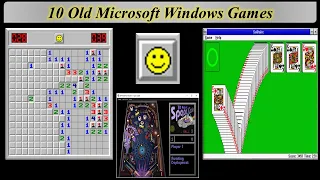 10 Old Microsoft Windows Games