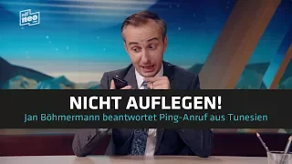 Nicht auflegen! Jan Böhmermann beantwortet Ping-Anruf aus Tunesien | NEO MAGAZIN ROYALE - ZDFneo