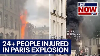 Massive explosion in Paris injures at least 24 people, gas leak suspected | LiveNOW from FOX