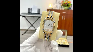 Đồng hồ nữ Versace dây thép đặc màu Vàng caro rất đẹp ạ - Giá 550,000đ