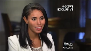 right hand arm man... his silly rabbit | Barbara Walters interviews V. Stiviano