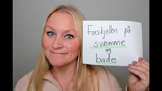 Video 1088 Forskjellen på å svømme og bade