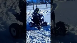 Mini petrol ATV A503 110cbm quad bike snow drift [2023]