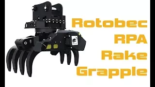 Rotobec RPA Rake Grapple