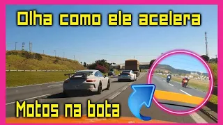 PORSCHE GT3, CARRERA E MOTOS ACELERANDO NA RODOVIA | AUDI TTS