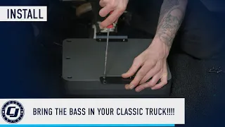 Best Speaker System For Any Classic Vehicle?! / 67-72 Chevy C10 CustomAutoSound Undercover 2 Install