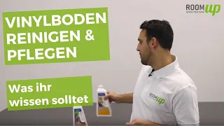 Vinylboden reinigen & pflegen - Was ihr wissen solltet