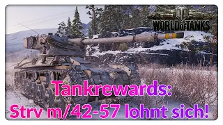 Tankrewards: Strv m/42-57Alt A.2 lohnt sich! [World of Tanks - Gameplay - Deutsch]