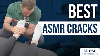 Best ASMR Cracks & Pops │ Chiropractic Adjustment Compilation