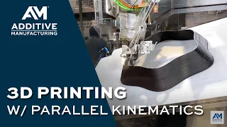 3D Printer With Better Range of Motion Through Parallel Kinematics