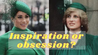 Is Meghan Markle Obsessed with being Princess Diana? (20+ OUTFITS)