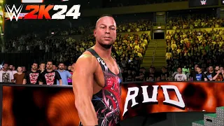 WWE 2k24 Rob Van Dam  Entrance Signatures Finishers @WWEGames #wwe2k #wwe2k24 #gaming