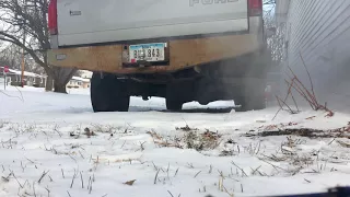 92 F250 460 Cold Start And Exhaust