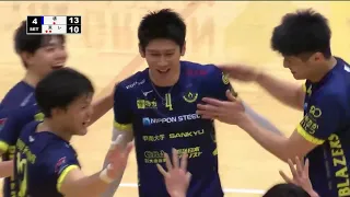 【Vリーグ公式】2021/2/28ハイライト #堺ブレイザーズ vs #東レアローズ