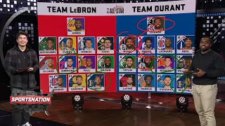 SportsNation reacts to the 2021 NBA All-Star Draft