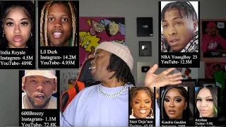 DRAMAALERT! INDIA READS NBAYOUNGBOYS BM'S, SIERRA YOU NOT BLK,  A WHOLE LOTTA |MESSYMONDAY