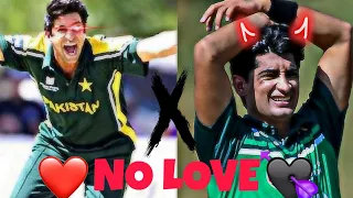 Wasim akram X Naseem shah X No Love |The Ninja Editz| #viralvideo #trending