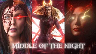 MIDDLE OF THE NIGHT 🌌 X SCARLET WITCH | WANDA |ELIZABETH OLSEN | WHATSAPP STATUS