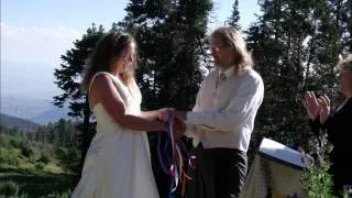 Labyrinth and Ribbons Wedding