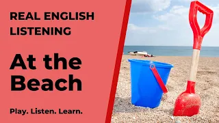At the beach | English listening with subtitles