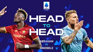 The king and the conqueror | Abraham vs Immobile | Head to Head | Serie A 2021/22