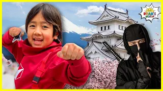 Ryan Becomes Red Ninja and Travel Around Japan!