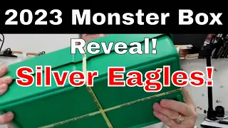 NEW! 2023 Monster Box Unboxing Silver Eagle Reveal!