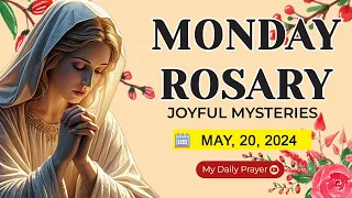 ROSARY MONDAY: JOYFUL  MYSTERIES 🟡 MAY 20 2024🌹ROSARY PRAYER AND ENCOUNTER WITH CHRIST