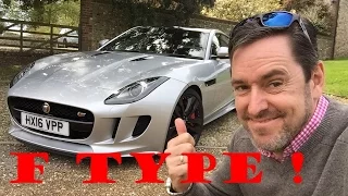 2016 Jaguar F Type S Coupe s/c V6 (380bhp!) - Review and Road Test