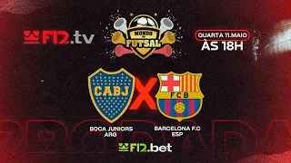 BOCA JUNIORS (ARG) X BARCELONA (ESP) - Copa Mundo do Futsal F12.bet Sub-21 2022 (Etapa Mundial)