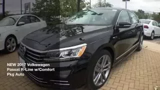 NEW 2017 VOLKSWAGEN PASSAT R-LINE W/COMFORT PKG AUTO