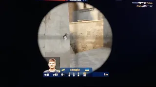 S1mple Quad AWP Kill! NaVi vs. Liquid ESL Katowice 2020