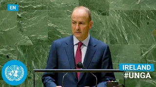 🇮🇪  Ireland - Prime Minister Addresses United Nations General Debate, 76th Session (English) | #UNGA