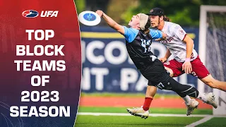 Defensive dominance | Top 5 teams in blocks from 2023 season | #ultimatefrisbee