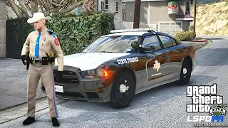 LSPDFR #532 TEXAS STATE TROOPER PATROL!! (GTA 5 REAL LIFE POLICE PC MOD)