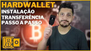 Trezor one, Unboxing e Tutorial Passo a Passo de Como Começar a Usar e Transferir suas Criptomoedas