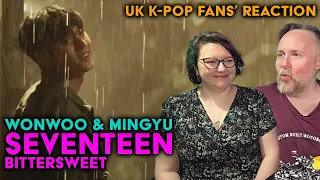 SEVENTEEN'S WONWOO AND MINGYU - Bittersweet (Feat. Lee Hi) - UK K-Pop Fans Reaction