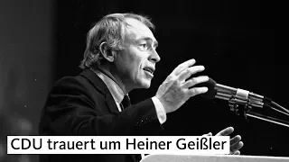 Angela Merkel zum Tode von Heiner Geißler