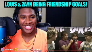 Reacting To louis tomlinson and zayn malik being friendship goals for 8 minutes straight!