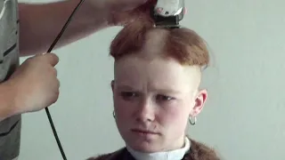 8017 trailer punishment forced haircut headshave barbershop robbery