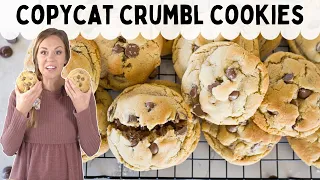 How to Make The BEST Chocolate Chip Cookies! Copycat Crumbl Cookies