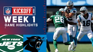 Jets vs. Panthers Week 1 Highlights | NFL 2021