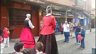 Vals (amorebieta) yo en la Dantzari, en la salida de fiestas de Deusto 2024. @gigantes809