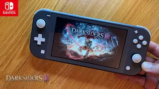 Darksiders 3 Nintendo Switch Lite Gameplay