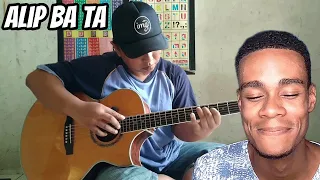 Alip Ba Ta - Jenifer Lopez - On The Floor (fingerstyle cover) | REACTION