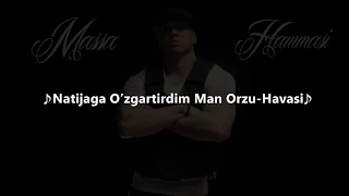 MASSA - Hammasi (Karaoke)