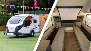 Swift Basecamp 2 2022 NEW Caravan Model - 360 Exterior & Interior Demonstration Video